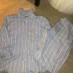 Ralph Lauren Pastel Striped Sleepwear